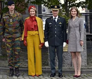 Prince Gabriel of Belgium begins military school