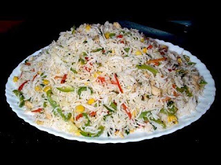 How to make chicken fried rice complete recipe in Urdu .