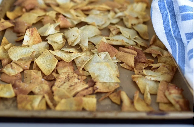 Homemade Baked Pita Chips