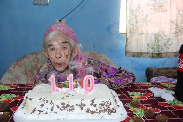 Idosa completa 110 anos com boa saúde