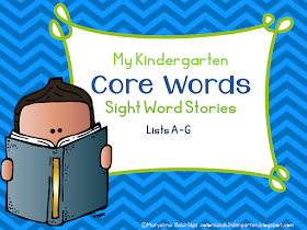 https://www.teacherspayteachers.com/Product/My-Kindergarten-Core-Word-Readers-2658385