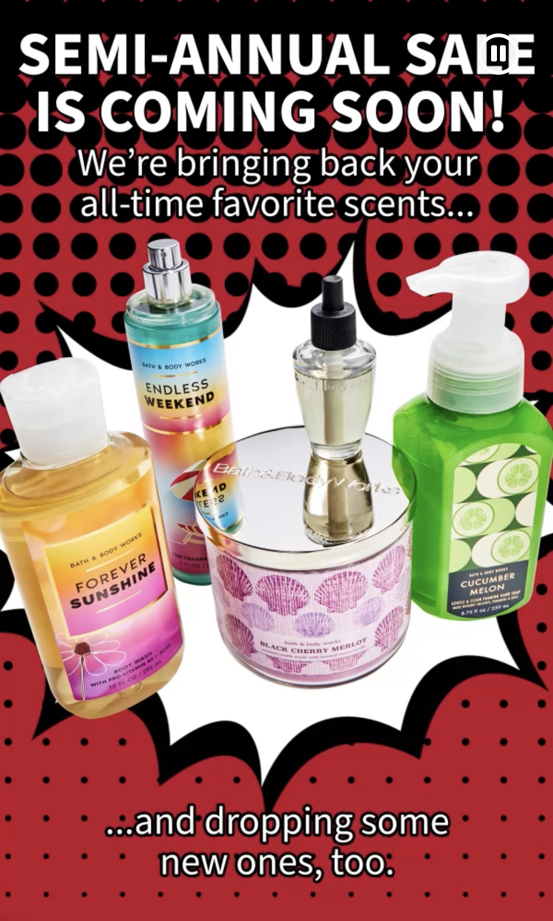 Life Inside the Page Bath & Body Works Winter Semi Annual Sale