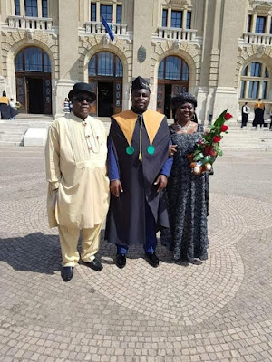 Photos: Senator Sekibo's son graduates from medical school 