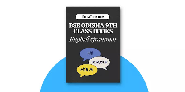 BSE Odisha Class 9th English Grammar Book PDF Download 2023