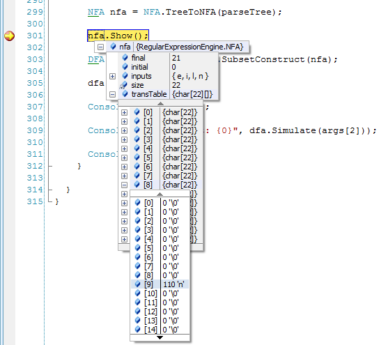 NFADebugging