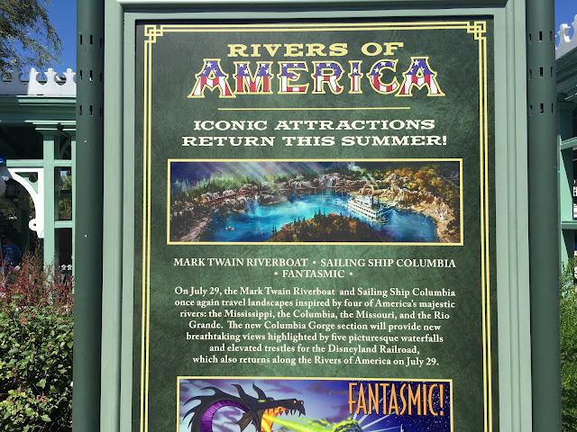 Rivers of America Iconic Attractions Return This Summer Disneyland Sign