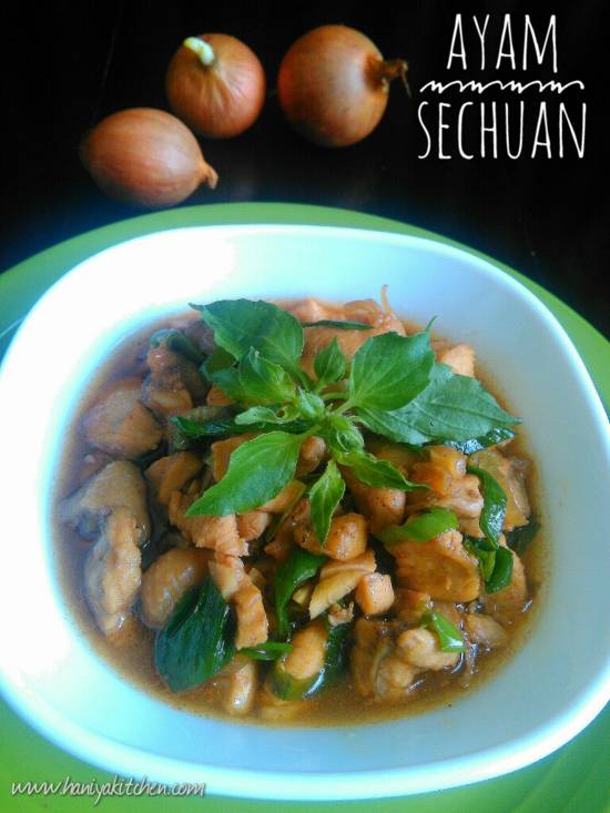 Resep Ayam Sechuan Enak