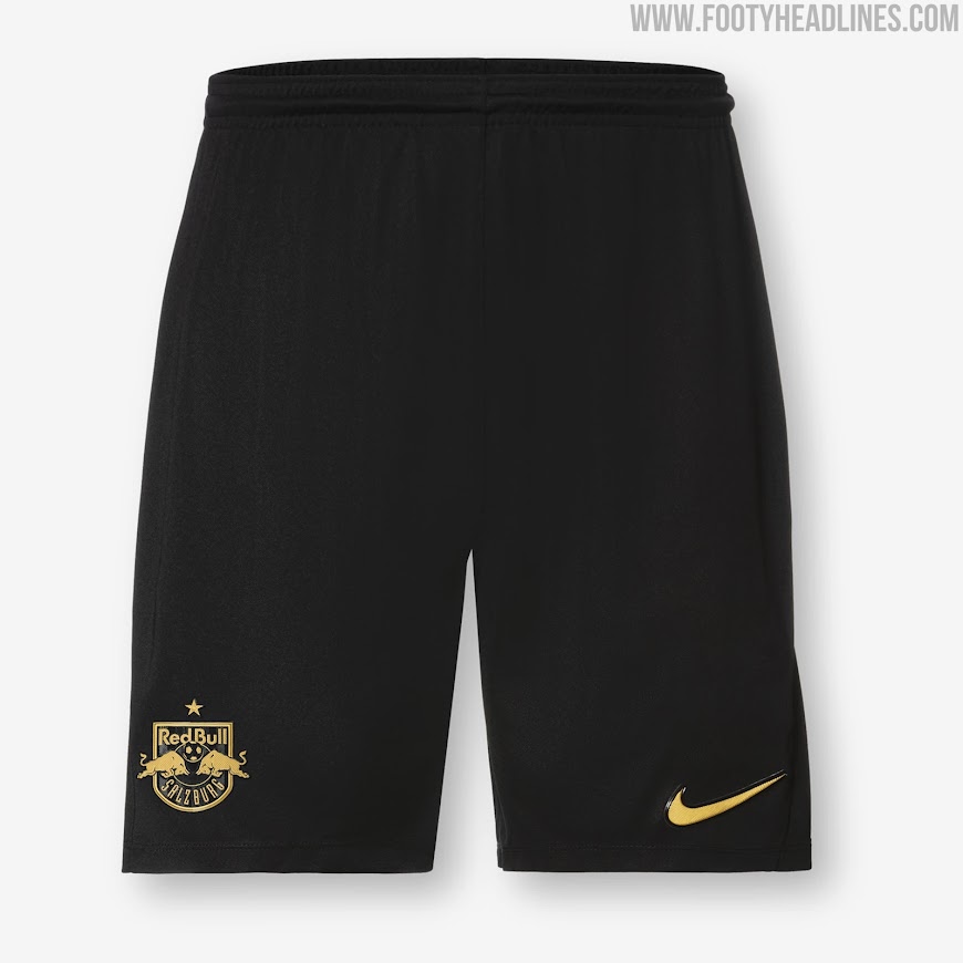 Stunning Black/Gold Nike Red Bull Salzburg 2023 Champions Kit Released ...