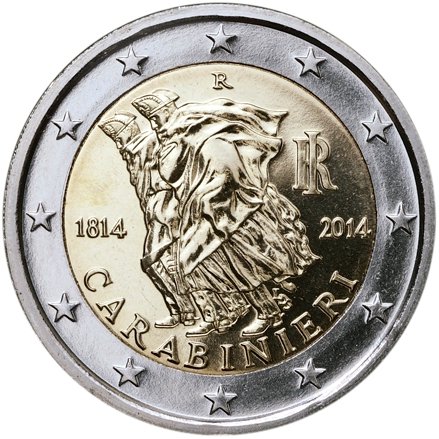 2 euro Italy 2014