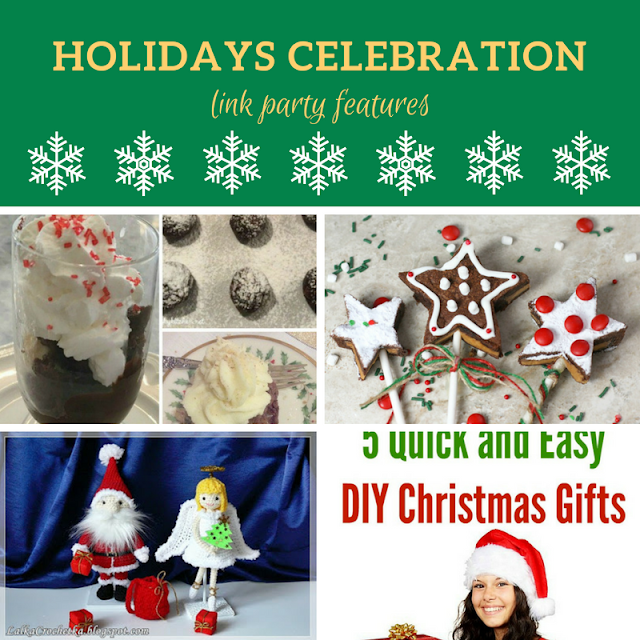 Holidays Celebration Link Party #4 - the features