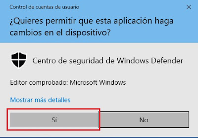 controla el acceso a la carpeta Windows 10