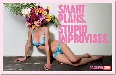 Smart plans.  Stupid improvises.