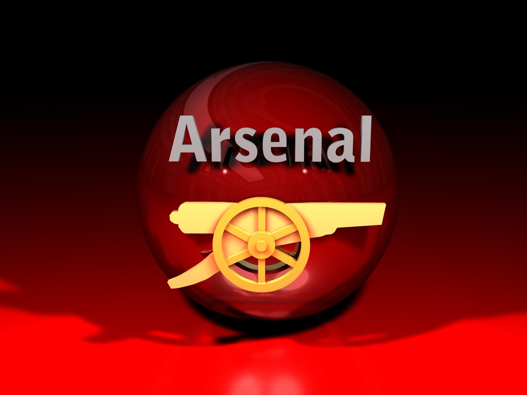 Arsenal wallpaper logo 3D