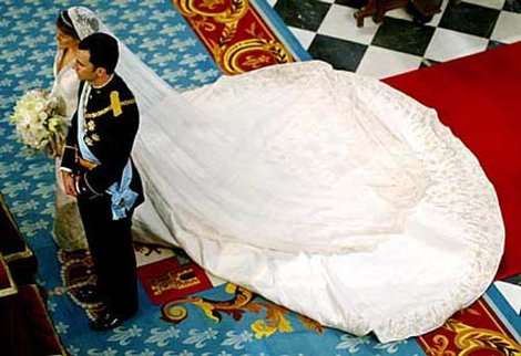 Wedding Wednesday Princess Letizia's Gown