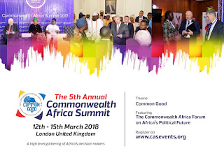 Join World Leaders at the 5th Commonwealth Africa Summit in London March! 12 - 14th March 2018