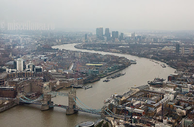 The view from the Shard