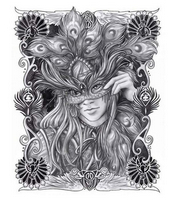 Авторская схема  HAED artwork by  " AS-12 Masquerade Allis Vanity 