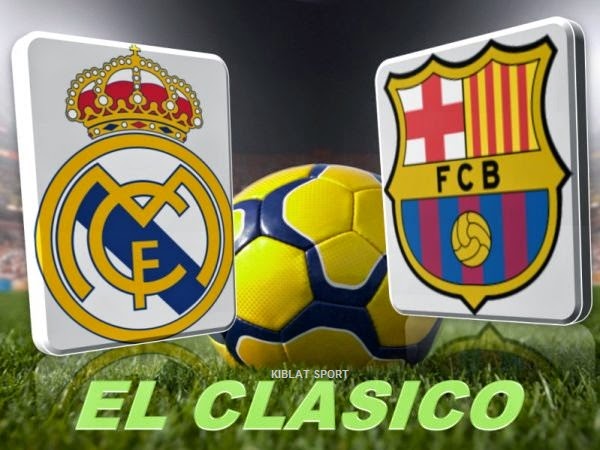 Jadwal & Hasil Pertandingan Real Madrid Vs Barcelona, La Liga Spanyol 2014