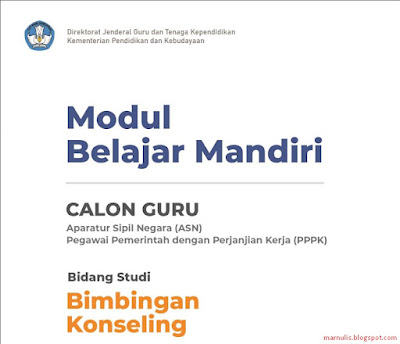 Modul Belajar PPPK 2021 Guru Bimbingan Konseling