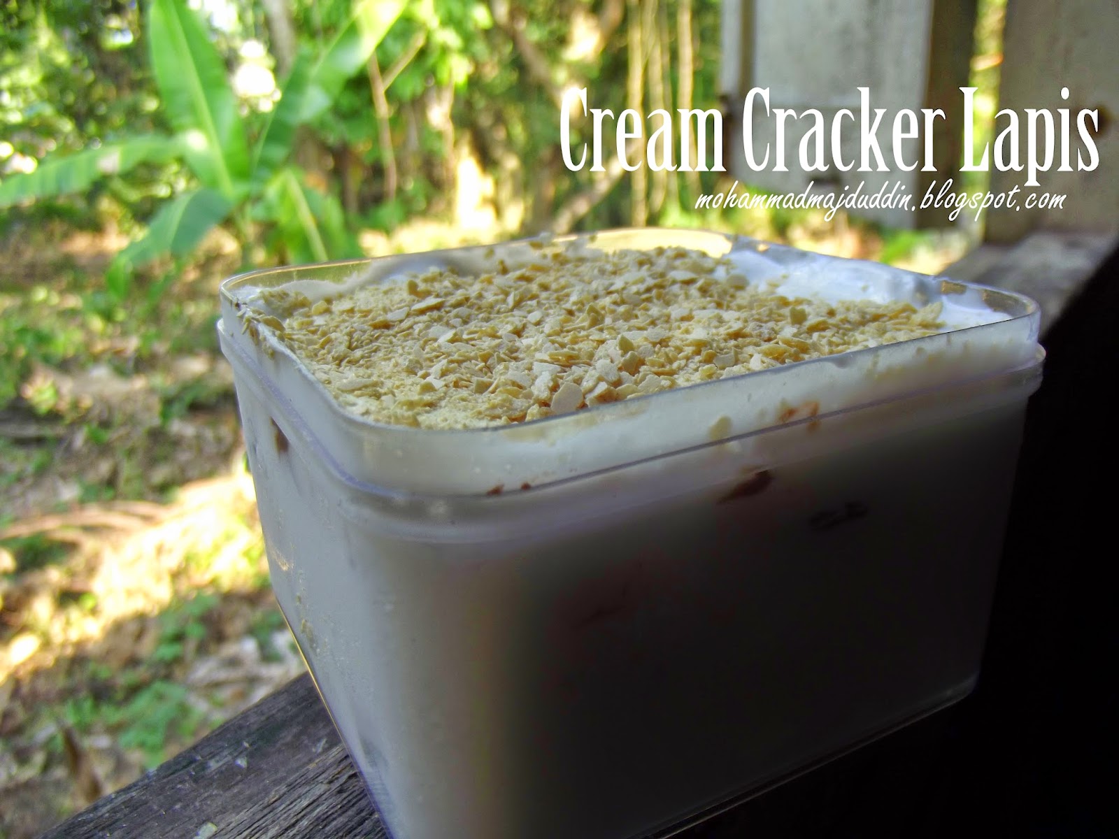 SALAM DUNIA: Resepi Cream Cracker Lapis Nutella