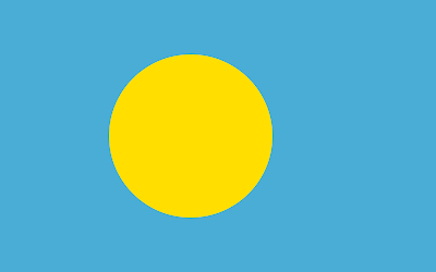 National Flag of Palau