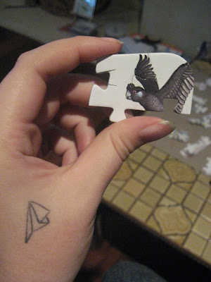 puzzle piece tattoos.