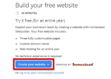 Create your website