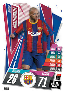 Topps Match Attax 2020-2021 FC Barcelona Set