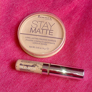 Rimmel Stay Matte Pressed Powder / L'Oreal True Match Concealer