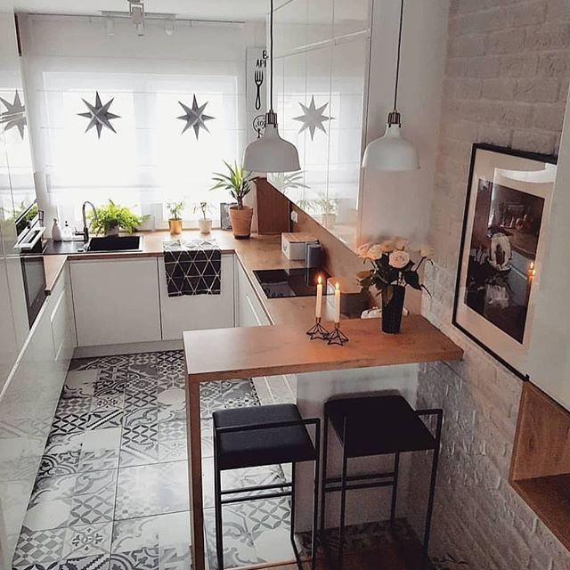 Desain Dapur  Cantik  Dan Elegan Ukuran Kecil Ruangan Sempit 