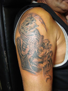 Shoulder Skull Tattoo 3