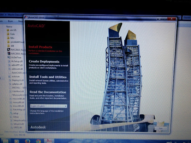 Cara instal autocad 2010