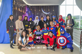 Rental Kostum Superhero murah di Ulujami Jakarta Selatan