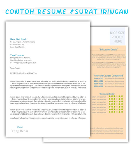 Contoh Resume Graduan - 8 - Hontoh