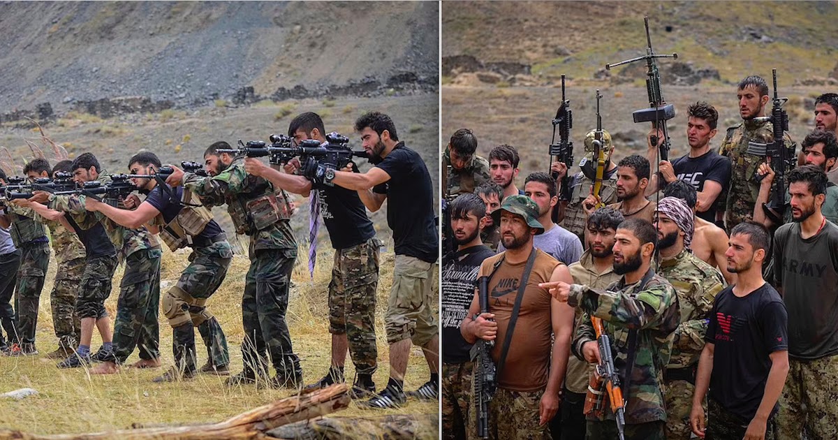 Anti-Taliban Fighters Are Training In Order To Take Back Afghanistan From The Taliban