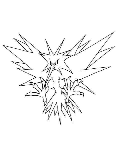 Legendary Pokemon Coloring Pages 