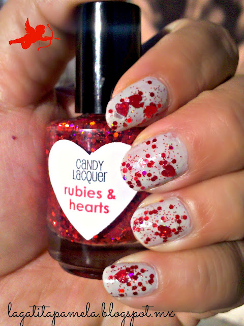 candy lacquer rubies & hearts