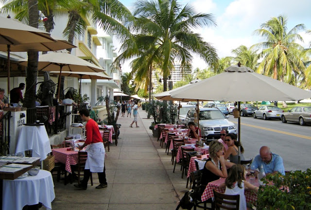 Ocean Drive Miami Restaurants