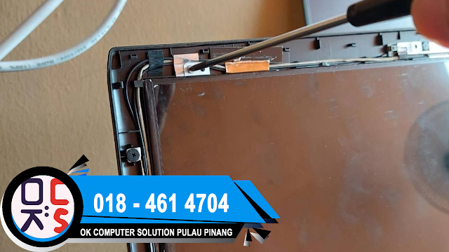 SOLVED : KEDAI LAPTOP SIMPANG EMPAT | MSI GL62M 7RDX | SCREEN BLANK | NEW SCREEN REPLACEMENT