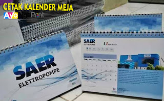 Jasa Cetak Kalender Meja Murah dan Cepat di Gringsing Batang