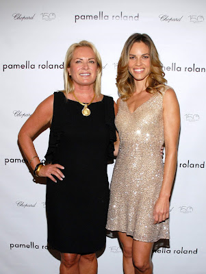 Hilary Swank and Pamela Roland at presentation Spring 2011 Pictures