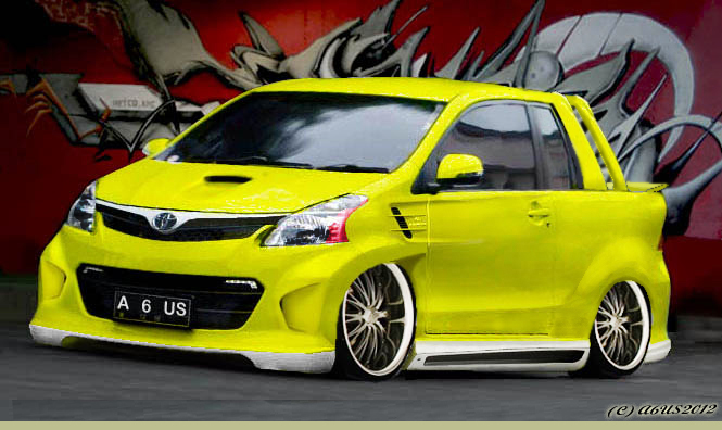 MODIFIED CAR TOYOTA AVANZA LAUTOSHOW CARS