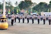 Kapolres Pandeglang Pimpin Upacara Kenaikan Pangkat 60 Personel, Periode 1 Juli 2020