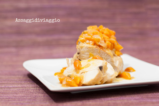 Pollo glassato con i kumquat