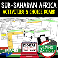 World Geography Graphic Organizers, World Geography Digital Interactive Notebook, World Geography Summer School, World Geography Google Activities