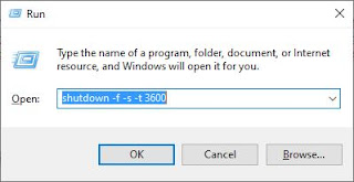 Cara Membuat Timer Shutdown Pada Windows Dengan RUN