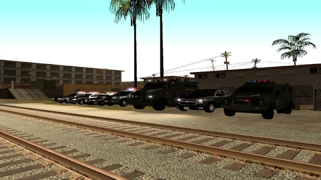 GTA San Andreas Police Cars Pack