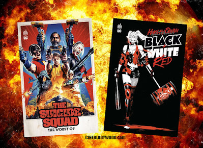 The Suicide Squad The Worst Of Harley Quinn Black + White + Red BD comics CINEBLOGYWOOD