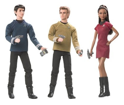 Zoe Saldana must be thrilled to finally have her own doll that will be stripped naked by Barbie collectors' little brothers.
