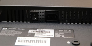 HP ZR30w LCD IPS monitor Input port